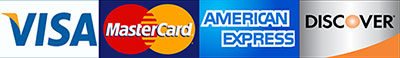 We accept credit cards